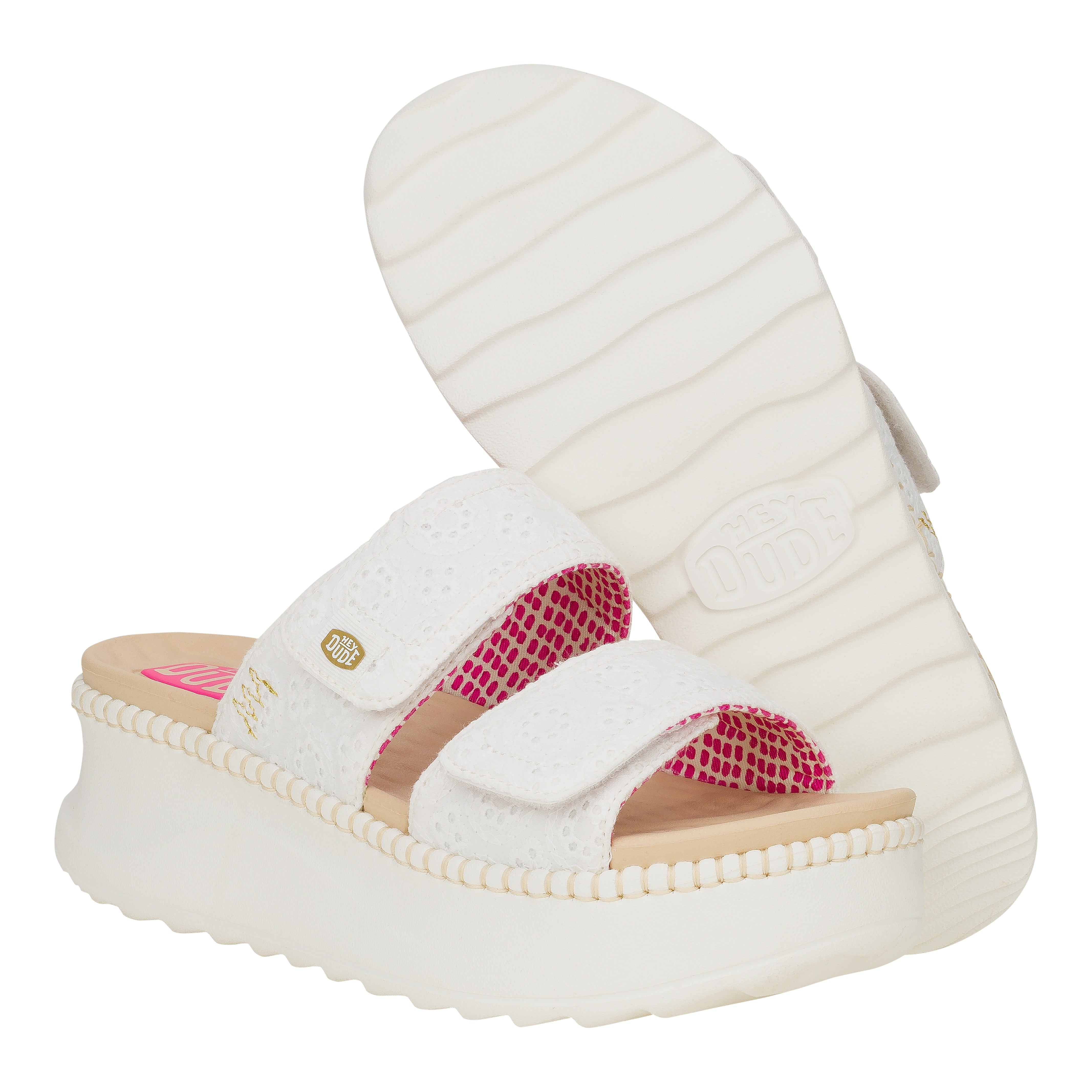 Comfortable Slide Sandals with Adjustable Straps & EVA Footbed | Delray