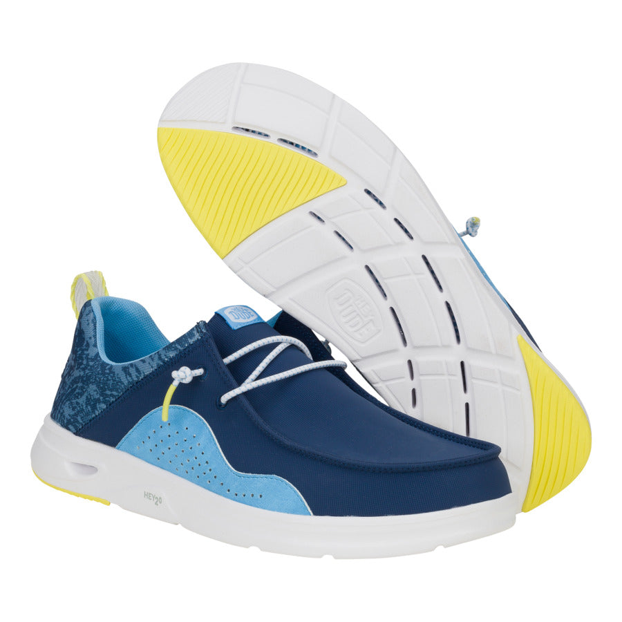 Waterproof Beach Shoes with Drainage Holes for Swimming & Travel | Wally Hey2O Active