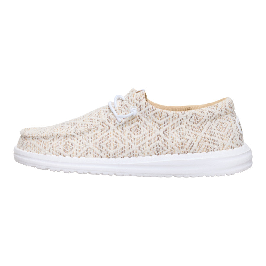 Wendy Funk Surf Baja Shoes with Elastic Laces & Removable Insole | Tan/Black/Multi