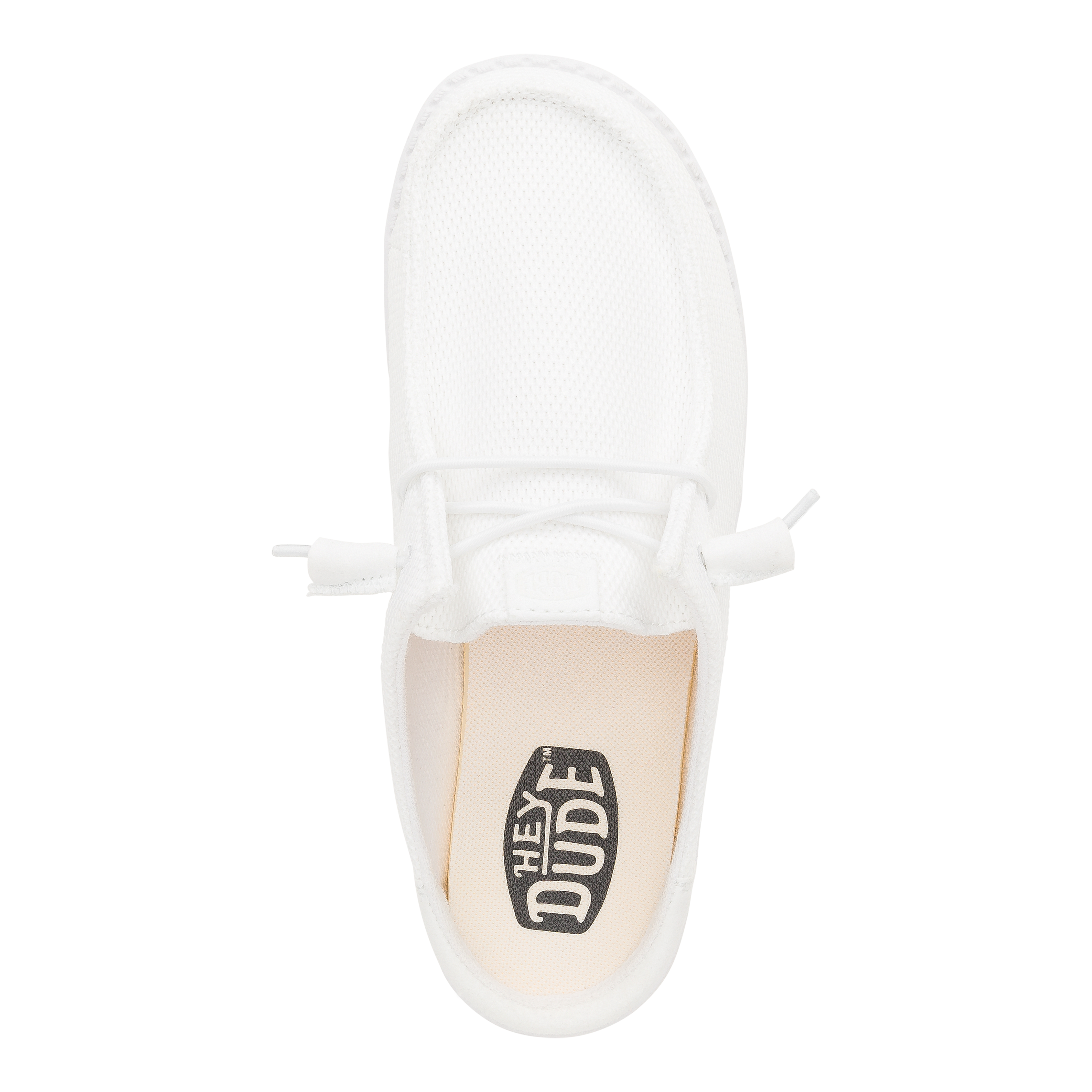 White Slip-On Sneakers with Cushioned Insole & Lightweight Outsole | Wendy Mono