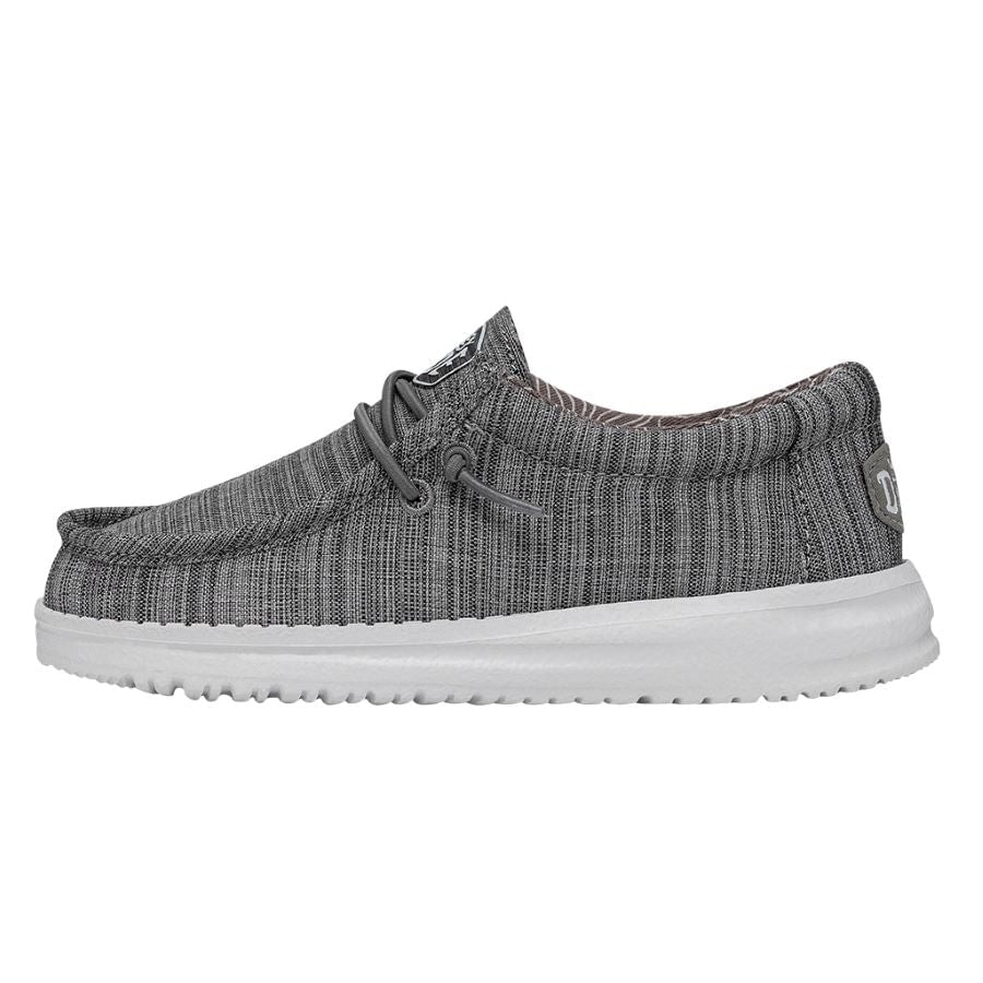 Toddler Linen Shoes with Elastic Laces & Foam Insole | Wally