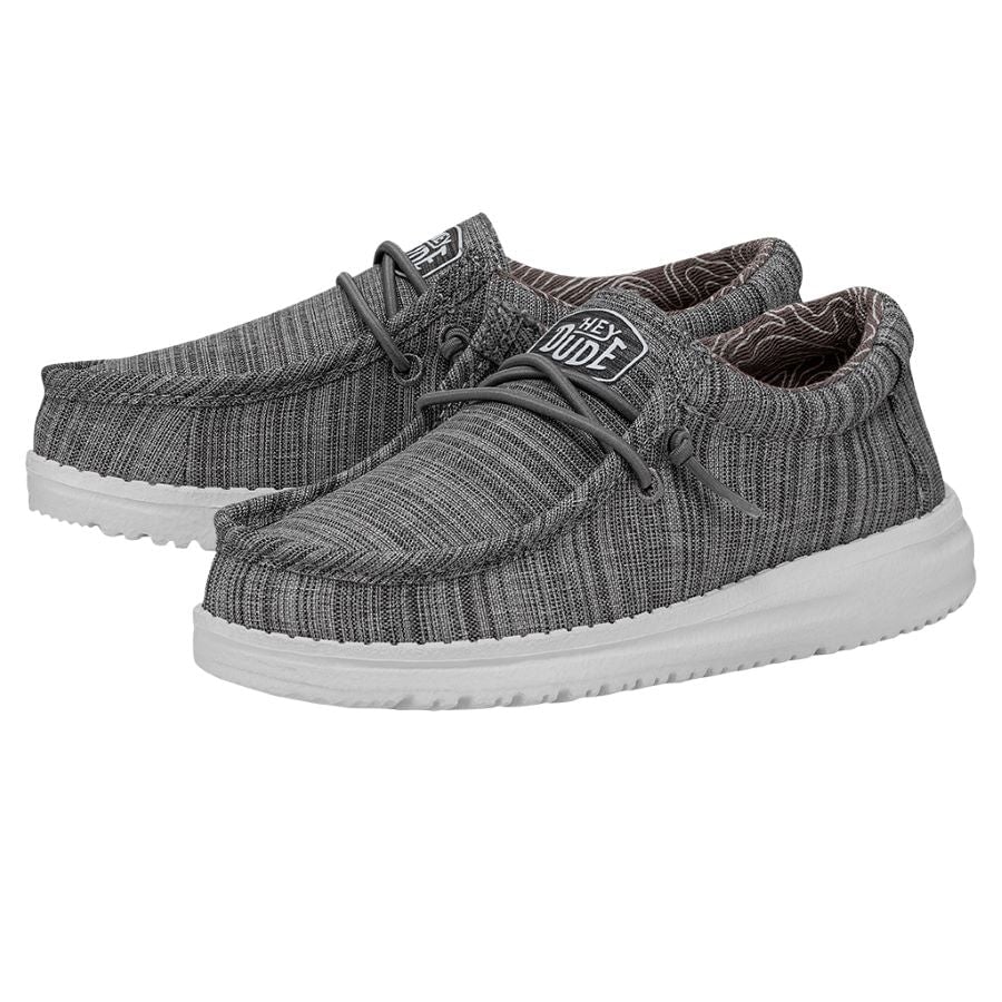 Toddler Linen Shoes with Elastic Laces & Foam Insole | Wally