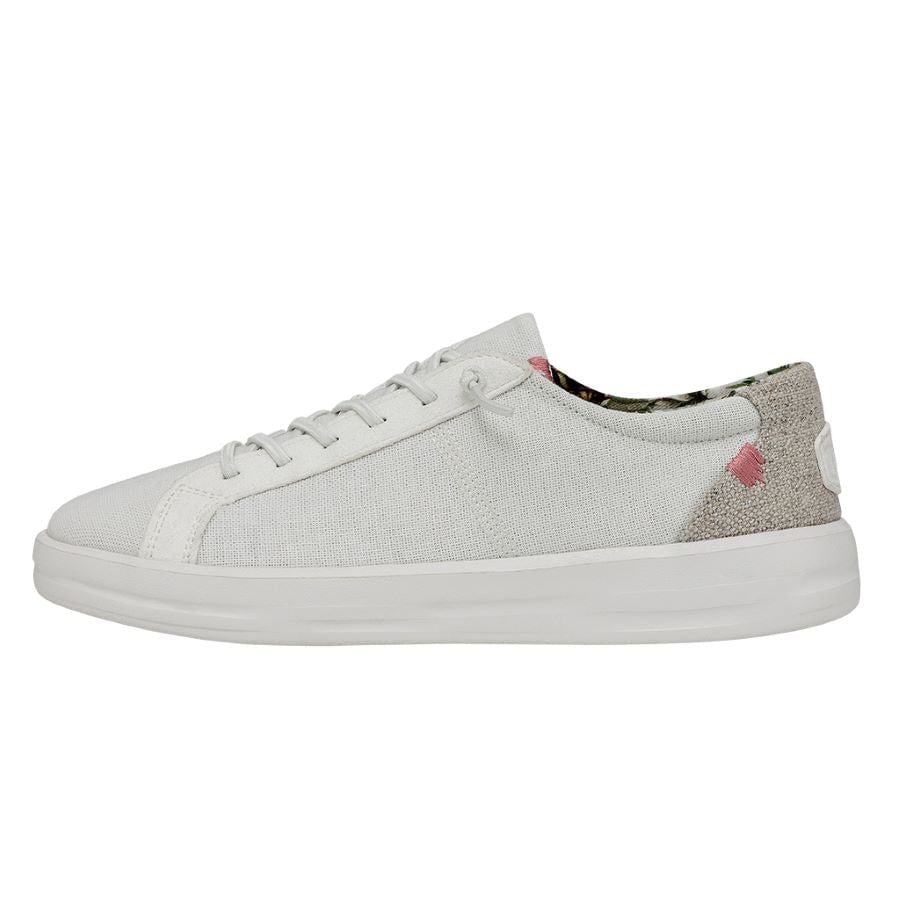 Breathable Cotton Sneakers with Memory-Foam Insole & Elastic Laces | Karina