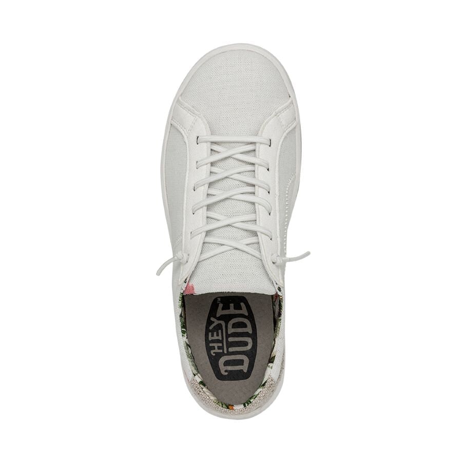 Breathable Cotton Sneakers with Memory-Foam Insole & Elastic Laces | Karina