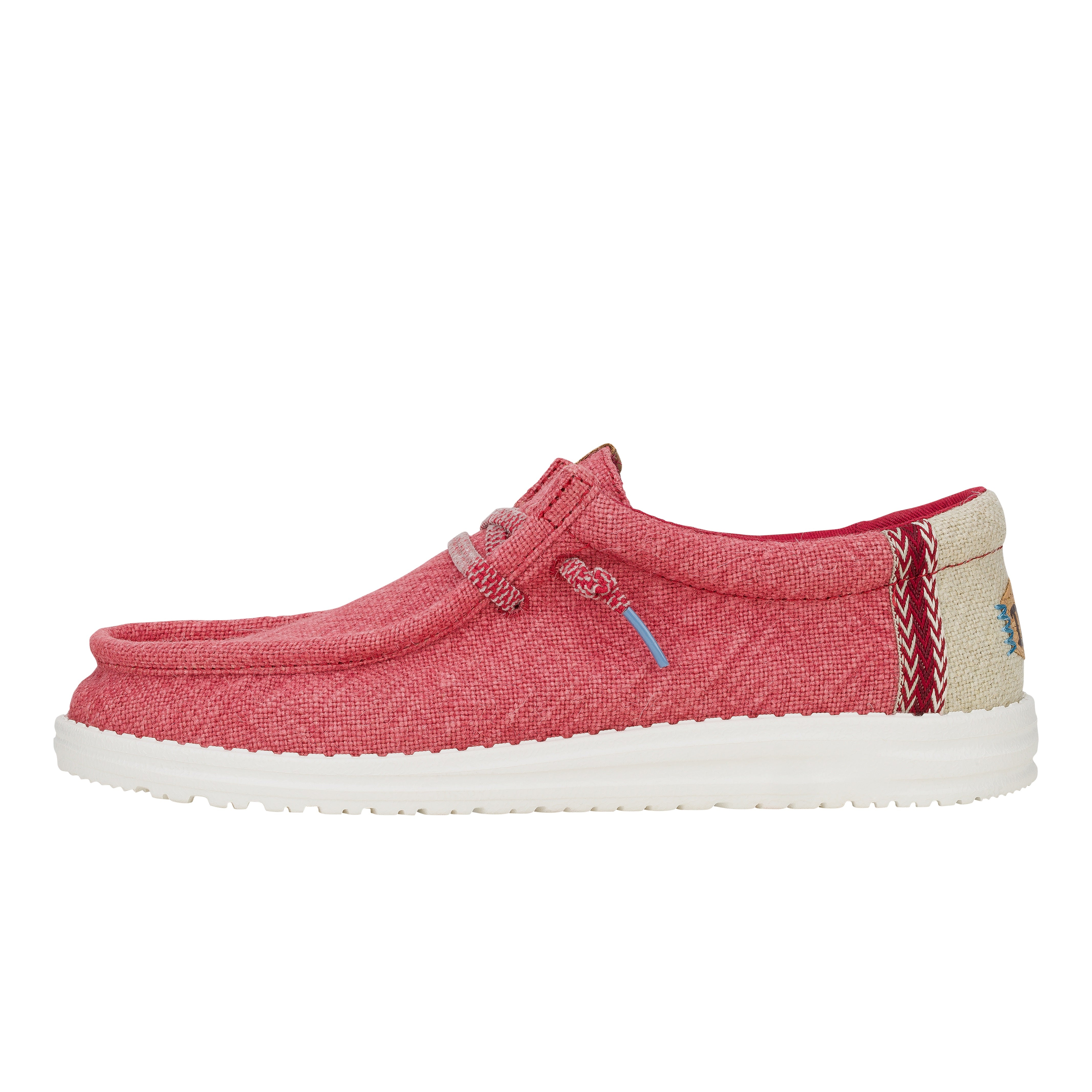 Eco-Friendly Jute Shoes for Spring & Summer | Wally Jute Claret Red