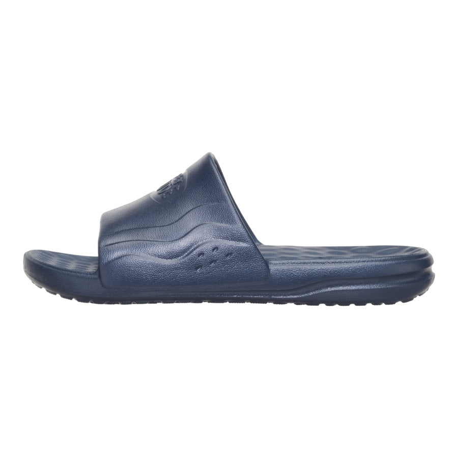Comfortable Navy Slide Sandals for Travel & Everyday Wear | Wave