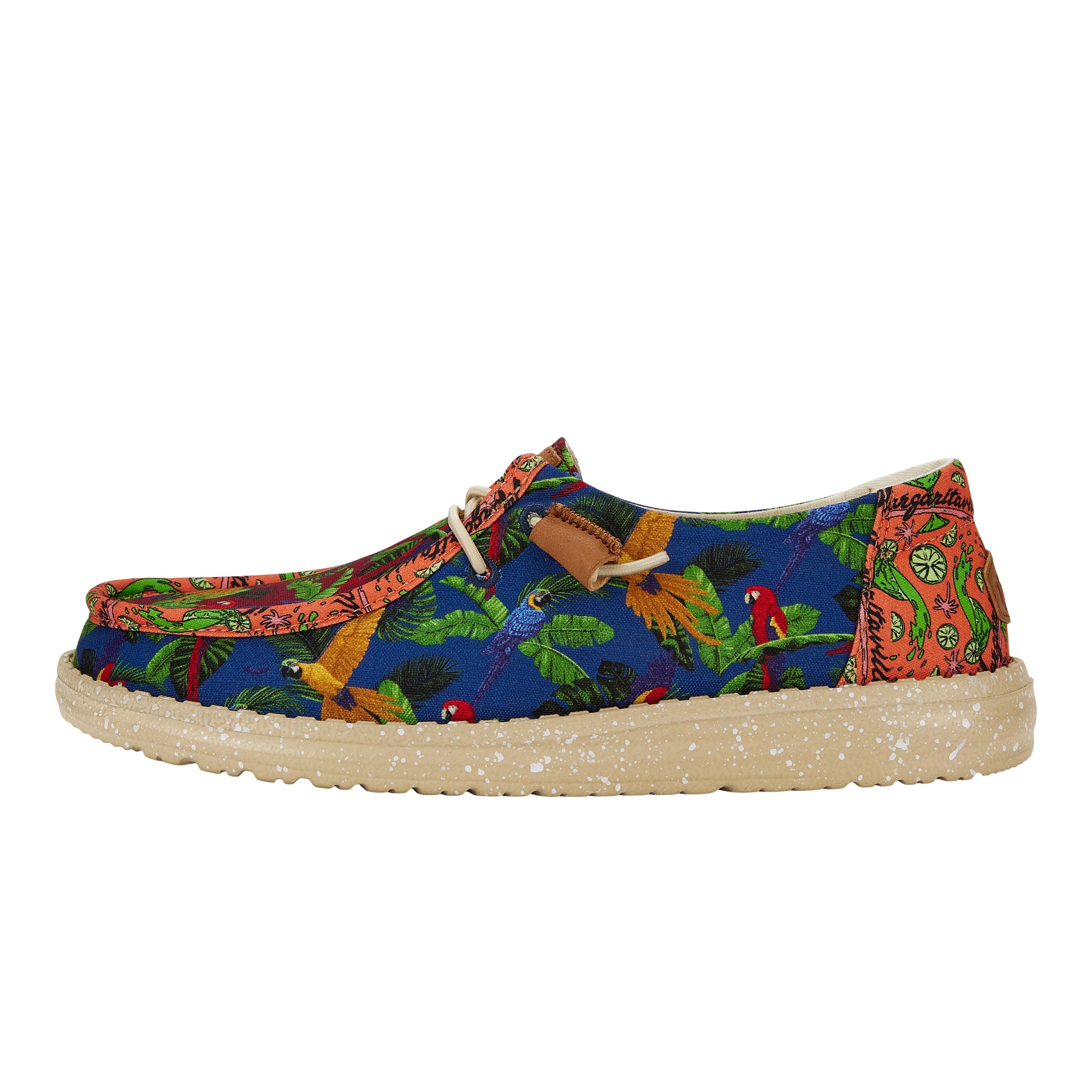 HEYDUDE Wendy Margaritaville Shoes - Lightweight & Breathable | Tropical Print