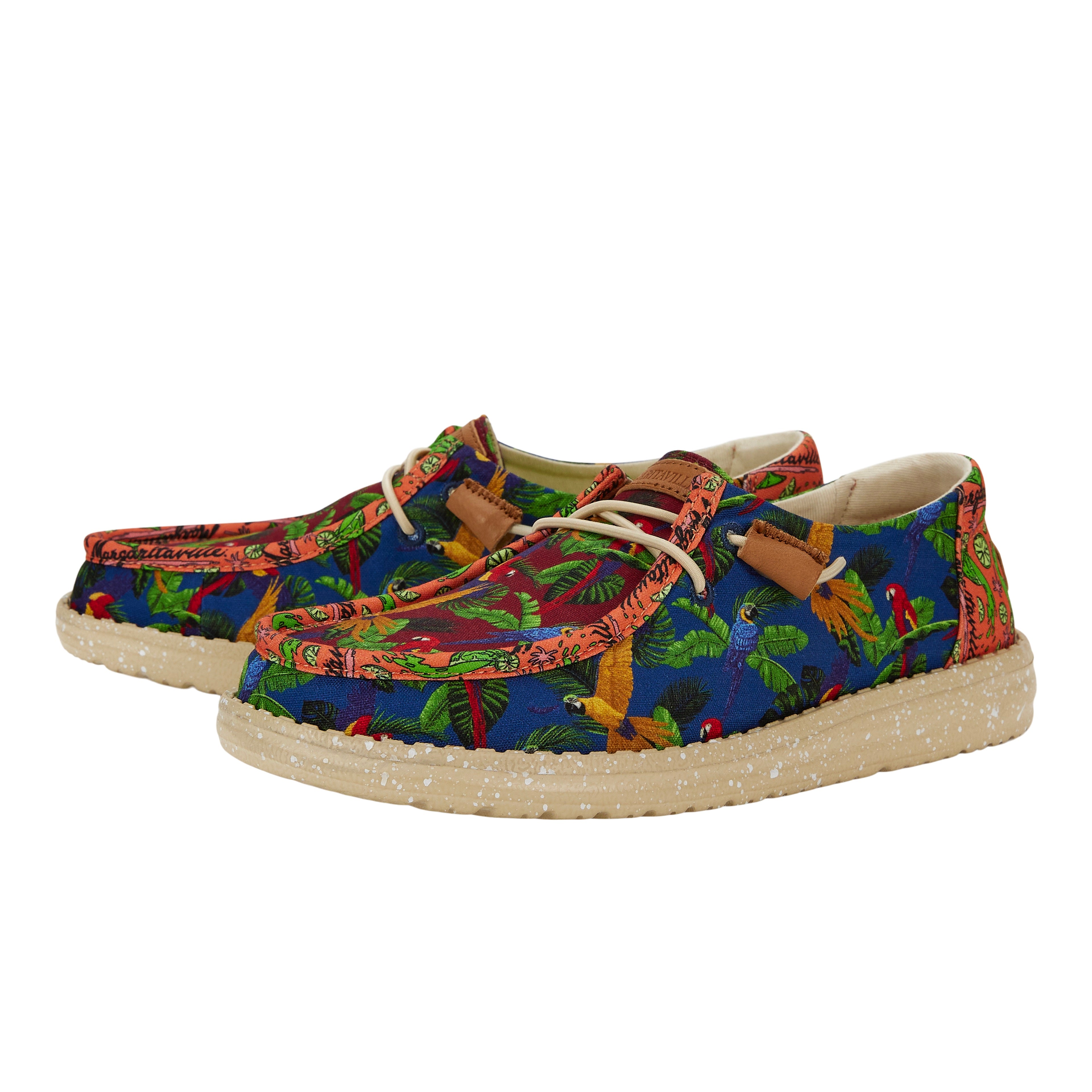 HEYDUDE Wendy Margaritaville Shoes - Lightweight & Breathable | Tropical Print