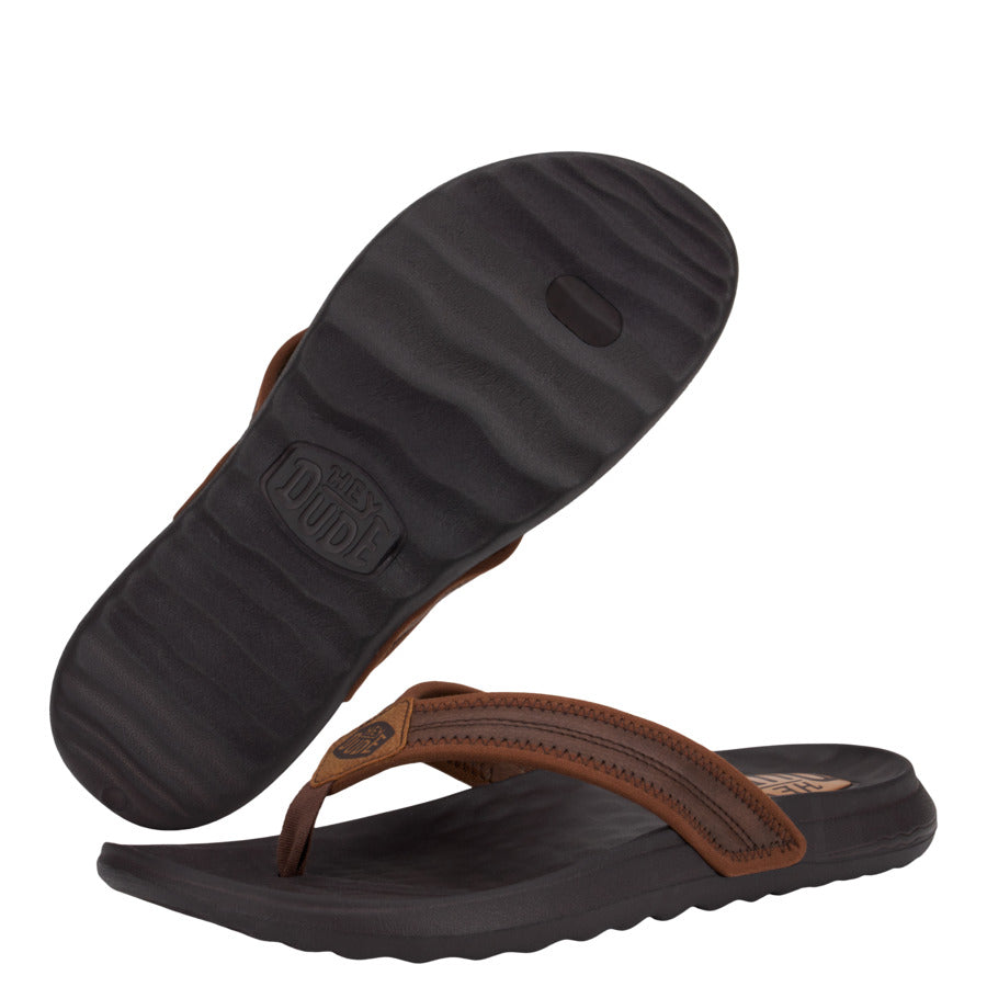 Comfortable Flip Flops with Foam Footbed & Breathable Design | Myers Classic