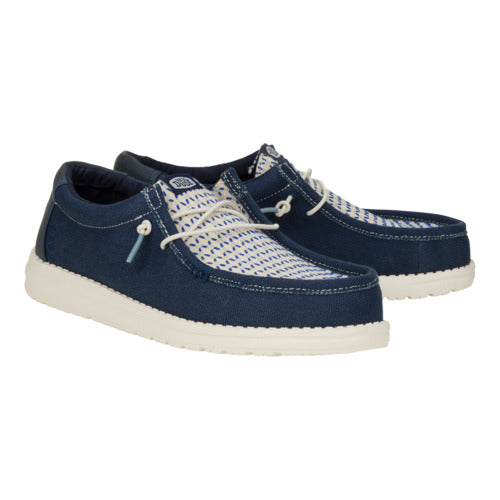 Slip-On Canvas Shoes for Travel with Water Repellent | Wally Woven
