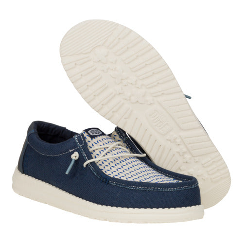 Slip-On Canvas Shoes for Travel with Water Repellent | Wally Woven