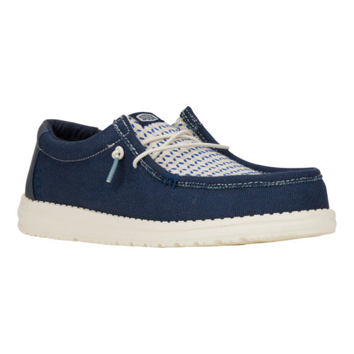Slip-On Canvas Shoes for Travel with Water Repellent | Wally Woven