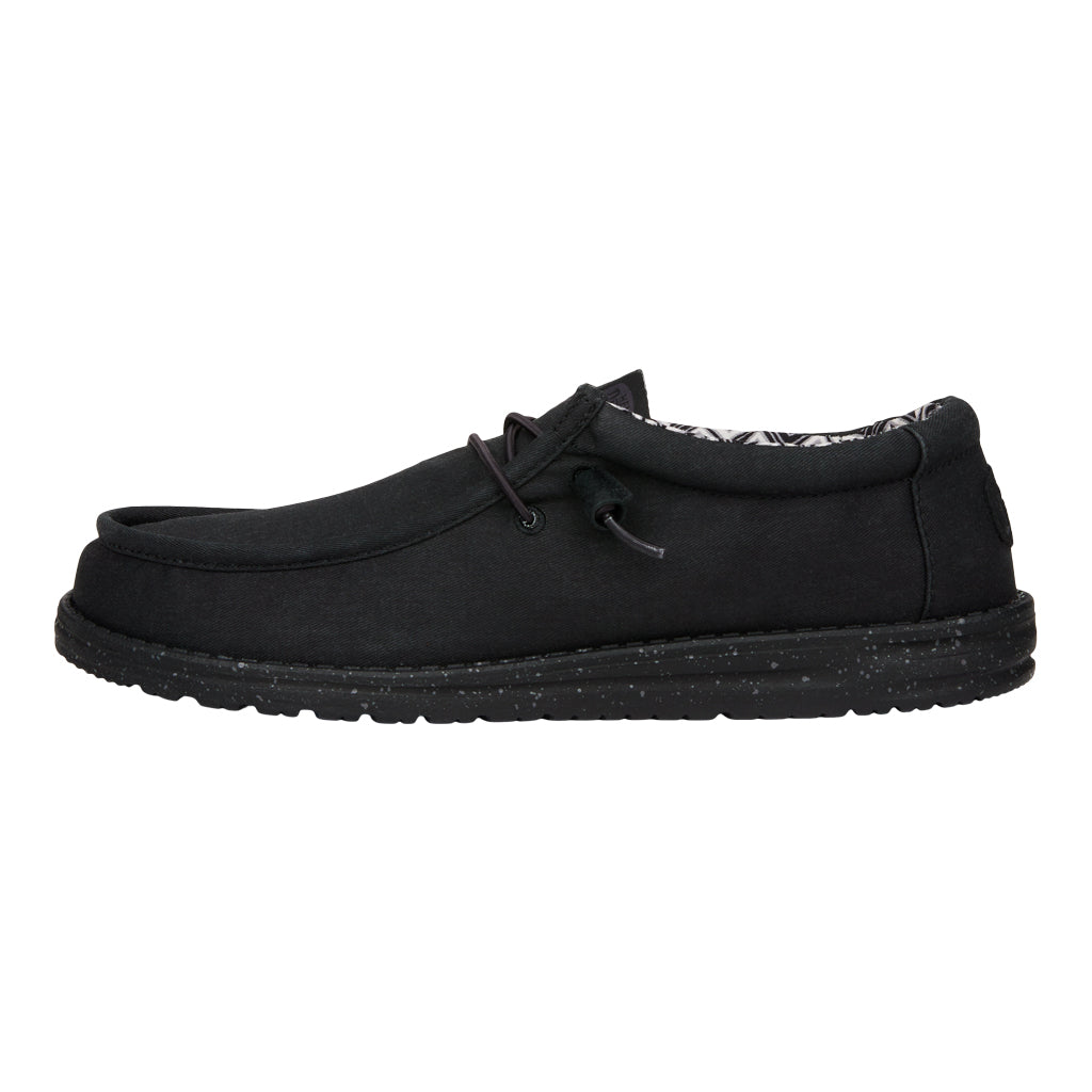 Comfortable Canvas Sneakers with Cushioned Collar | Wally Stretch
