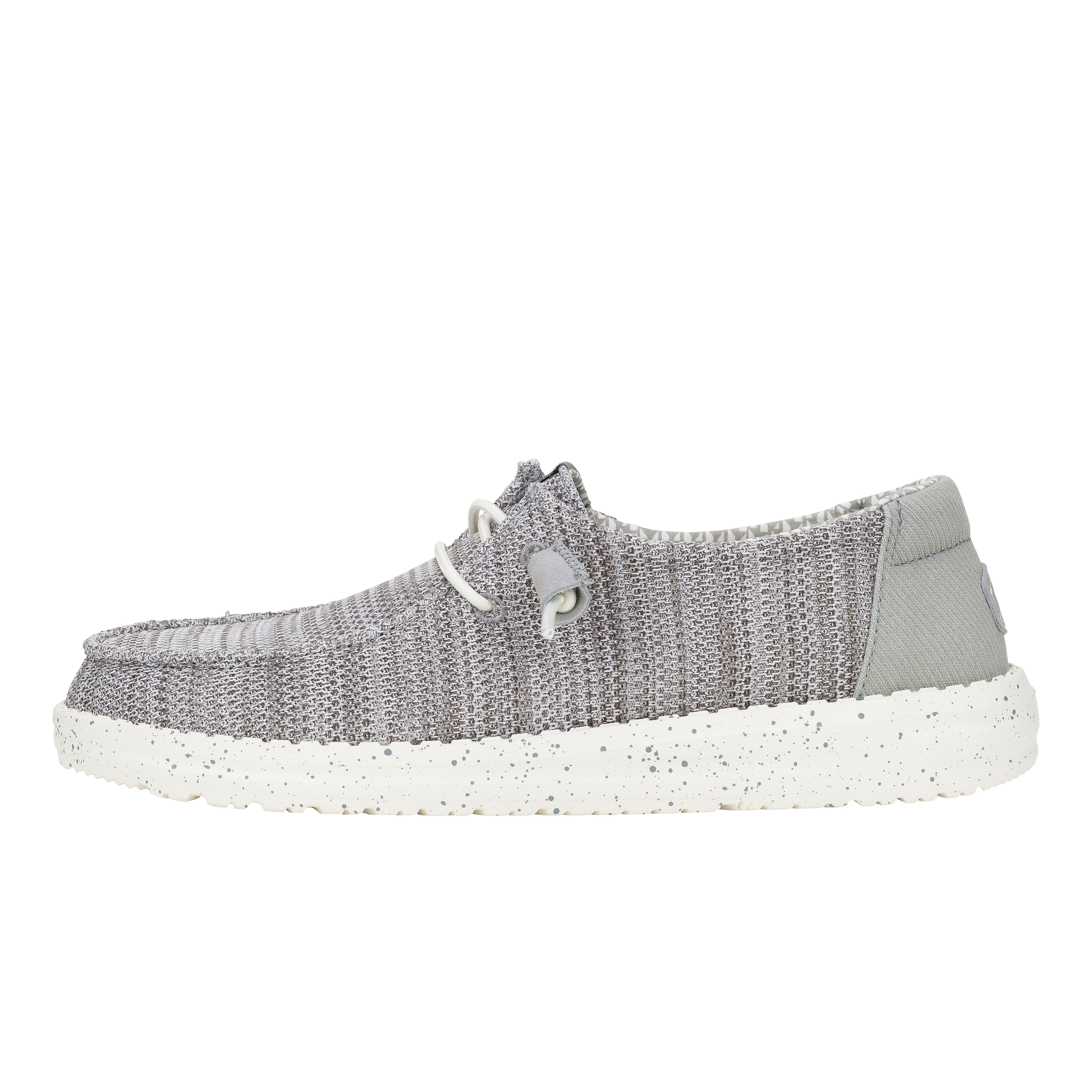 Stretch Mesh Slip-On Shoes for Comfort & Travel | Wendy Light Grey