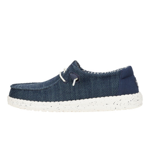 Stretch Mesh Slip-On Shoes for Comfort & Travel | Wendy Stretch Sox Navy