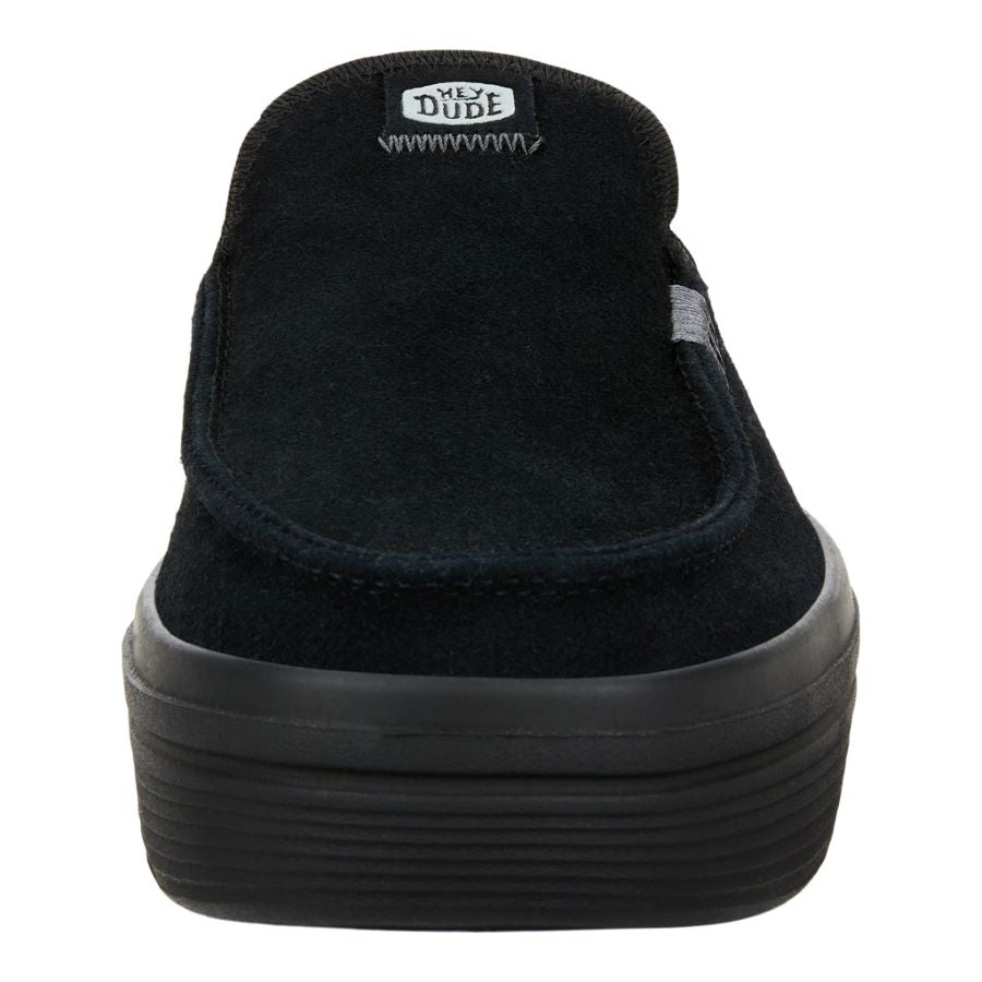 Platform Sneakers with Raised Heel & Suede Upper | Austin Lift Classic