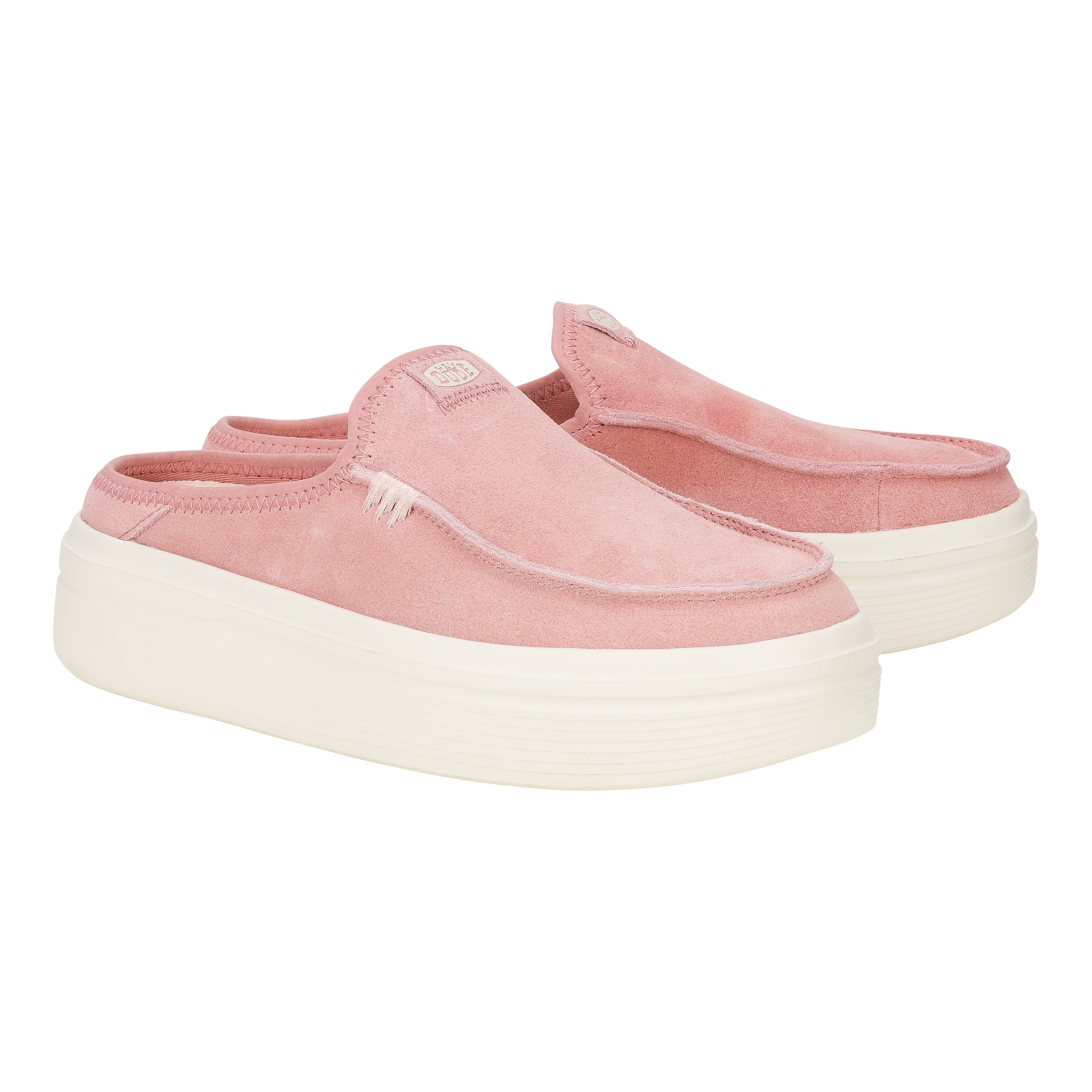 Suede Platform Sneakers with Raised Heel for Travel | Austin Lift Classic
