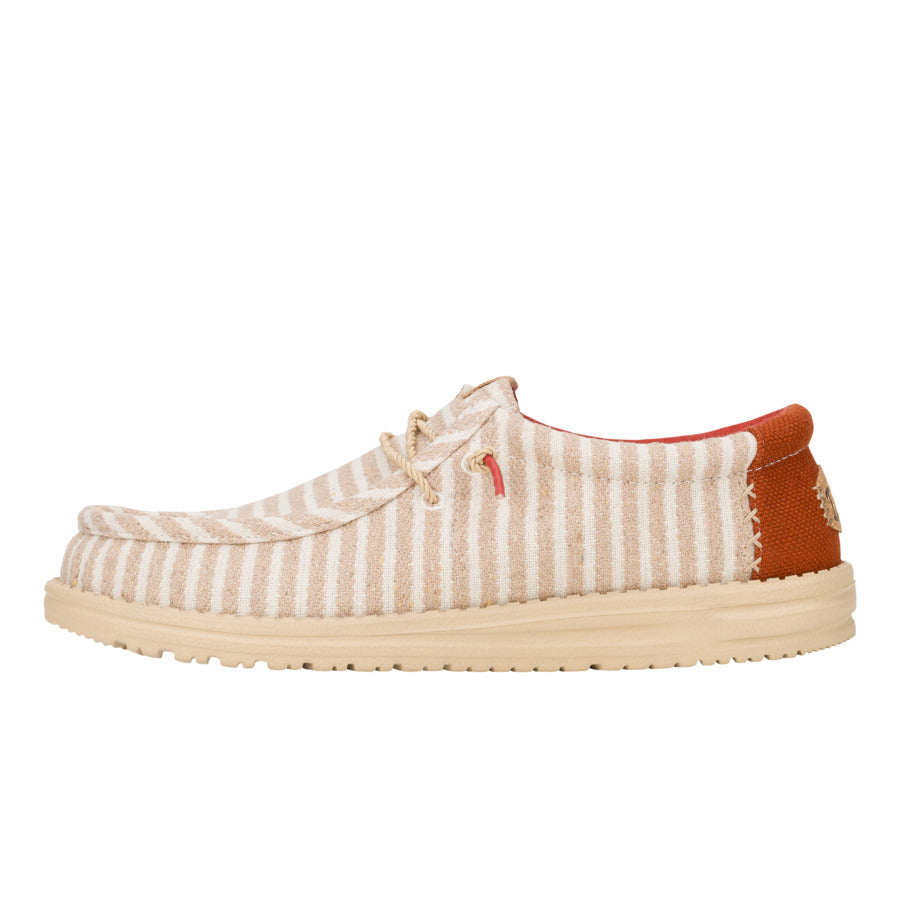 Linen Blend Travel Shoes with Cork Footbed | Wally Resort