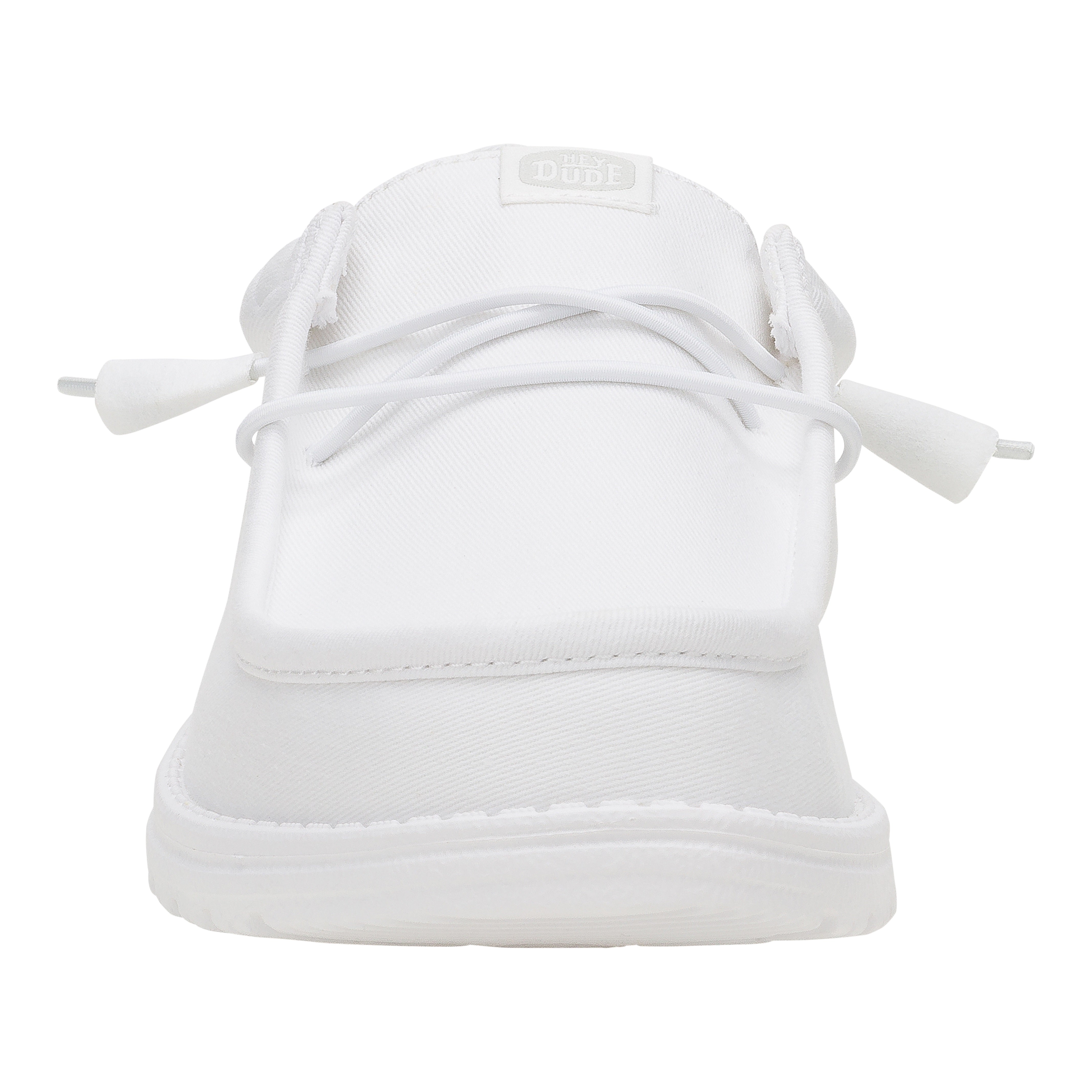 Comfortable Canvas Sneakers with Cushioned Collar & Easy-On Laces | Wally Stretch