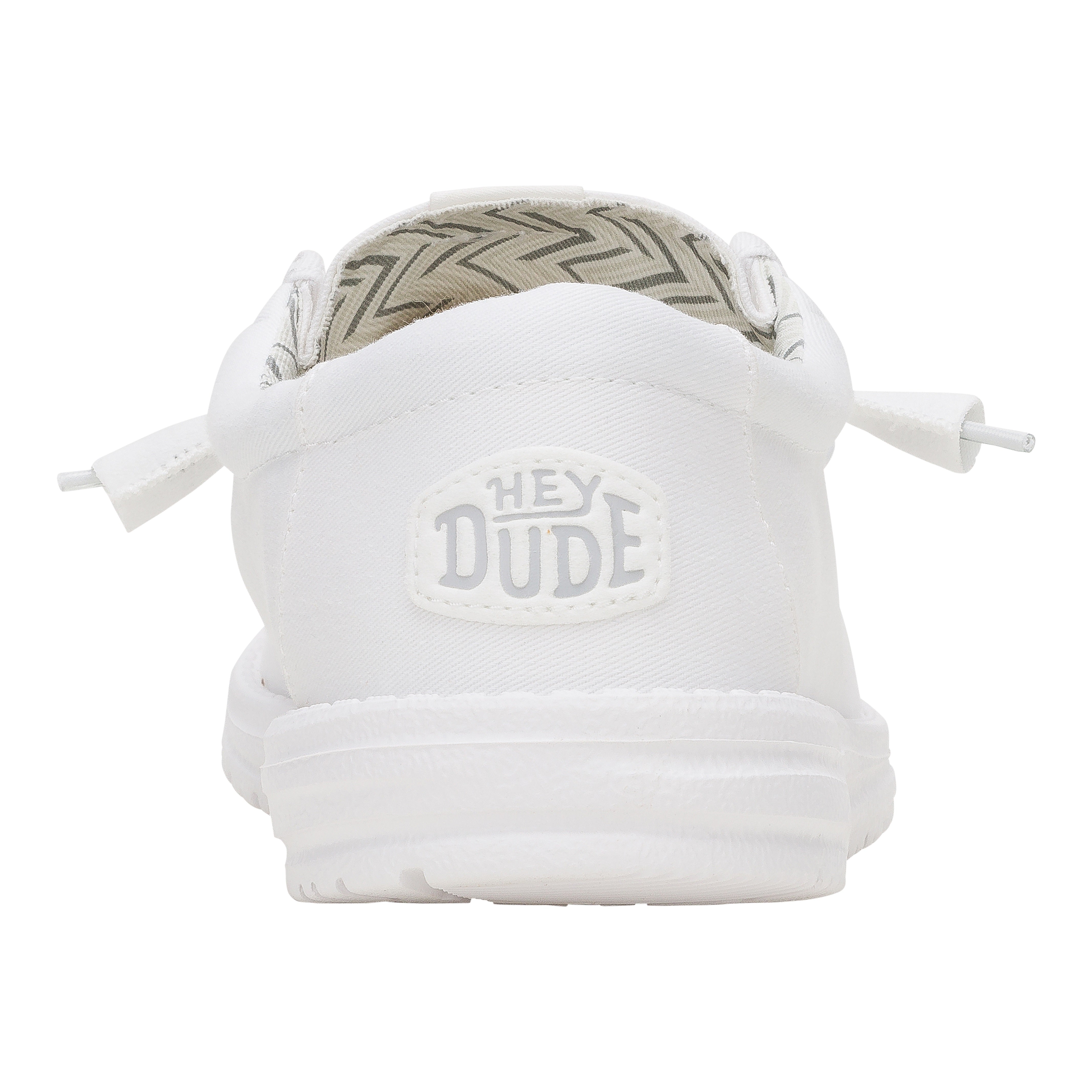 Comfortable Canvas Sneakers with Cushioned Collar & Easy-On Laces | Wally Stretch