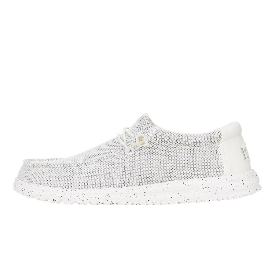 Wide Comfortable Stretch Sox for Travel & Casual Wear | Wally Storm White