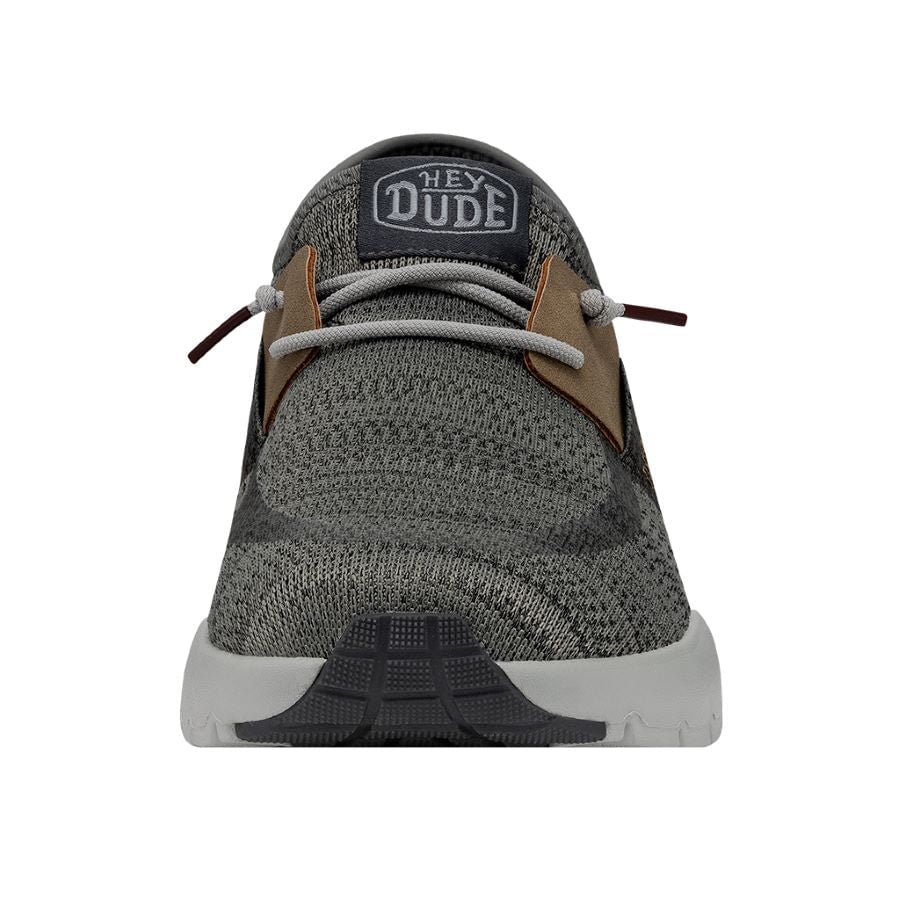 Stylish Grey Sneakers for Travel & Sport | Sirocco by HEYDUDE