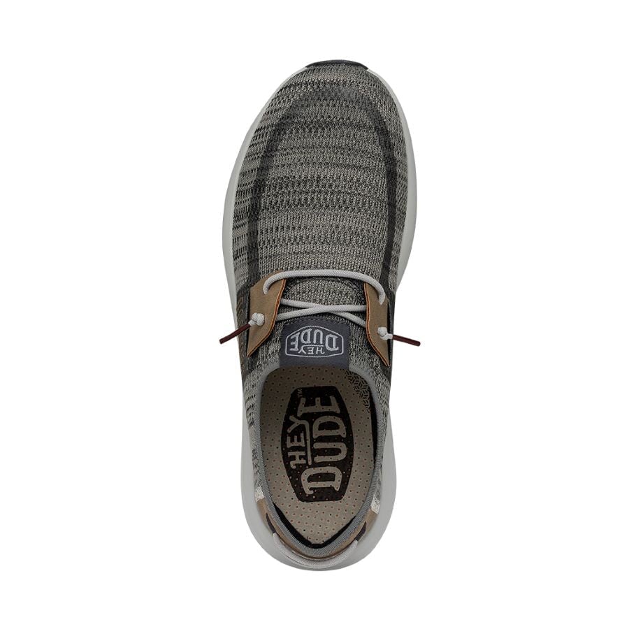 Stylish Grey Sneakers for Travel & Sport | Sirocco by HEYDUDE