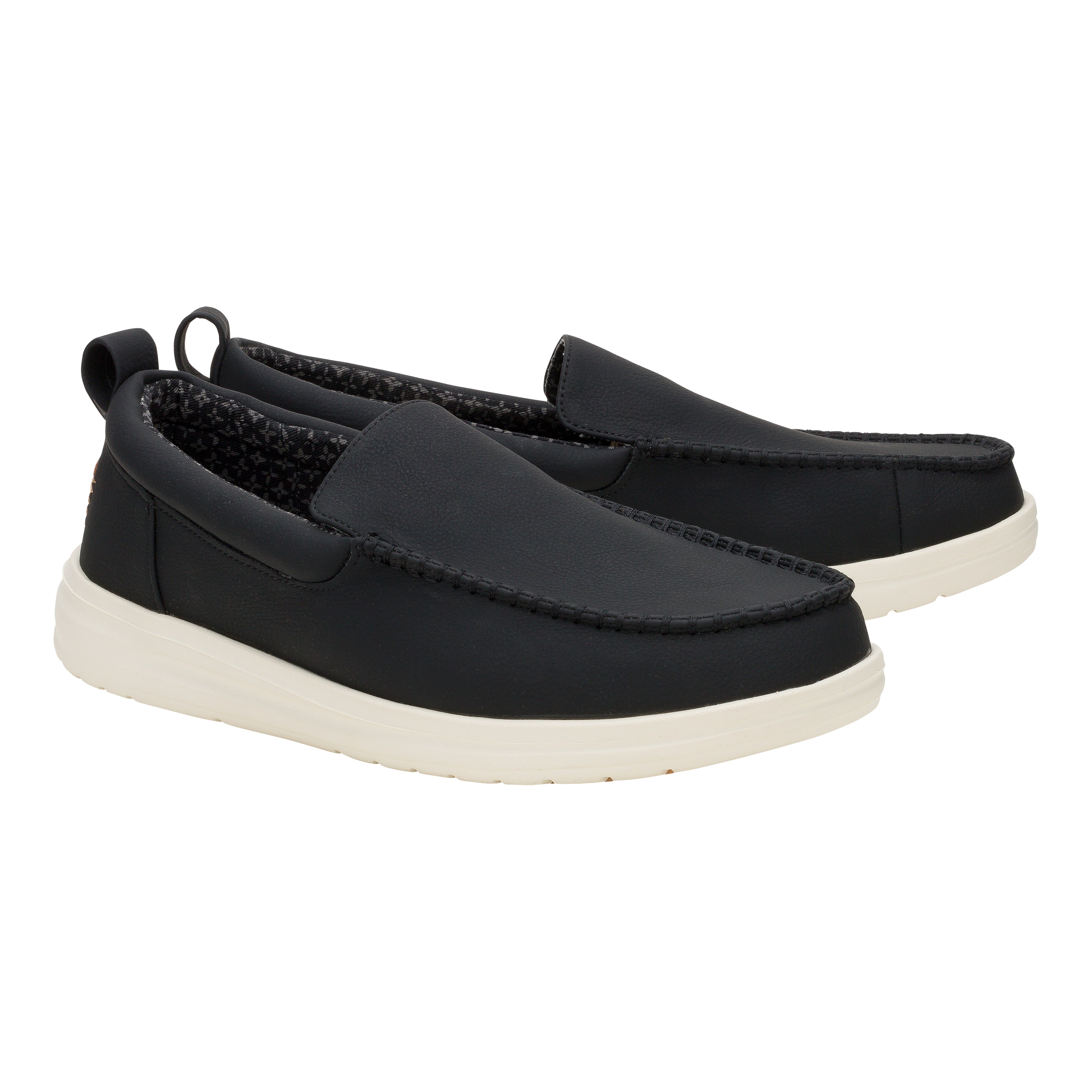 Classic Black Paul Loafers for Men | Slip-On Comfort & Travel Ready