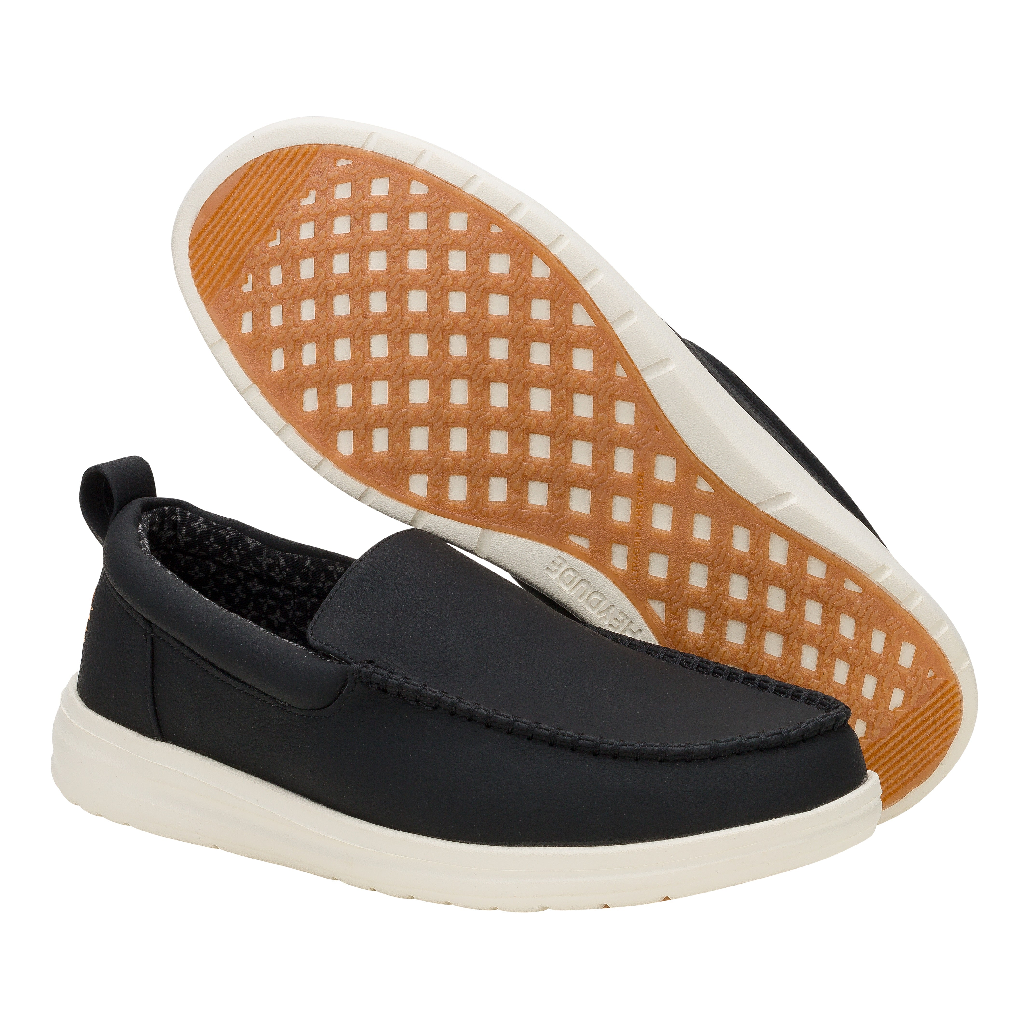 Classic Black Paul Loafers for Men | Slip-On Comfort & Travel Ready
