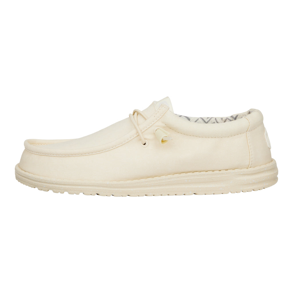 Comfortable Canvas Shoes with Cushioned Ankle Collar | Wally Stretch
