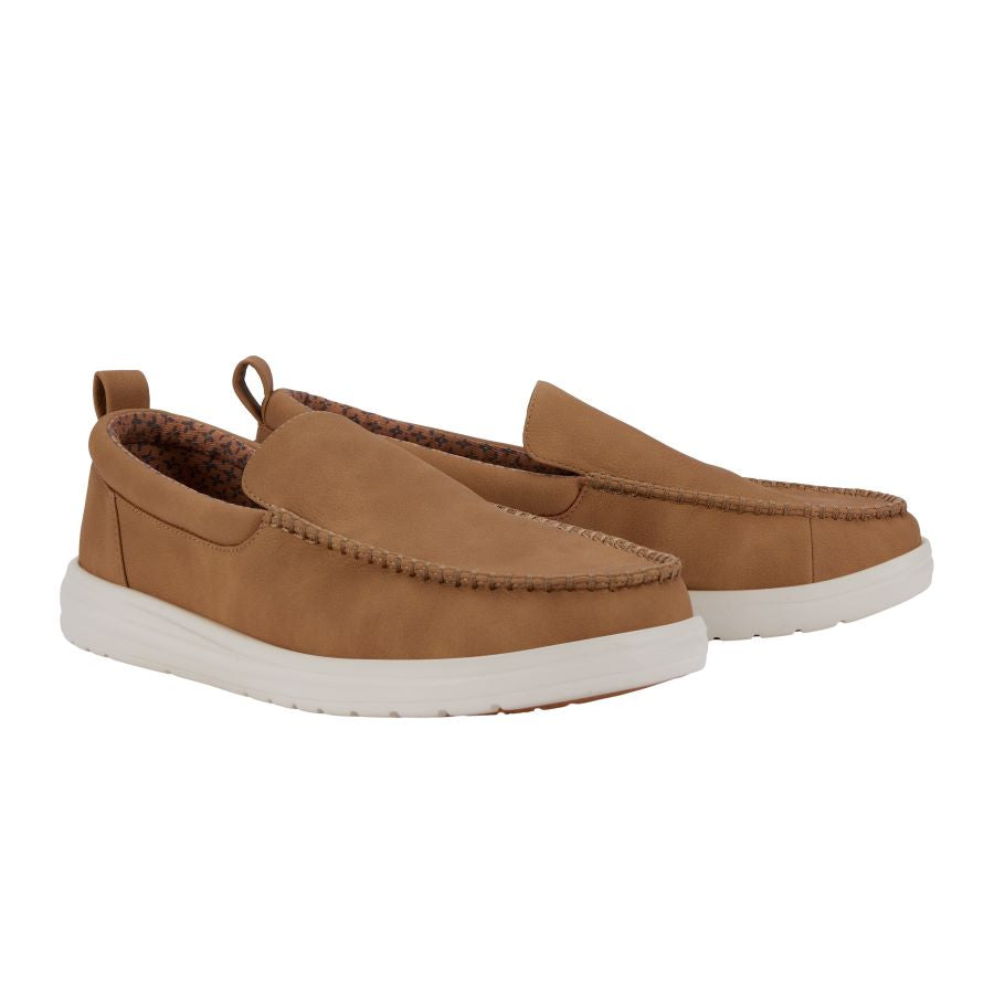 Classic Walnut Loafers for Men | Comfortable Slip-On & Travel Ready | Paul