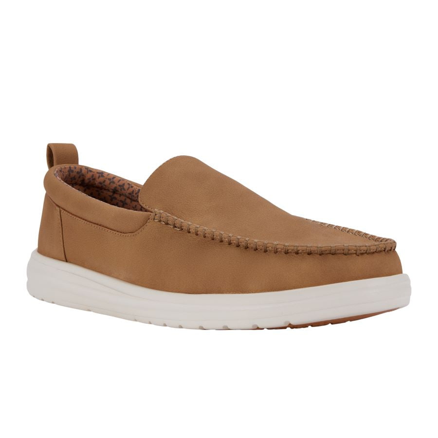 Classic Walnut Loafers for Men | Comfortable Slip-On & Travel Ready | Paul