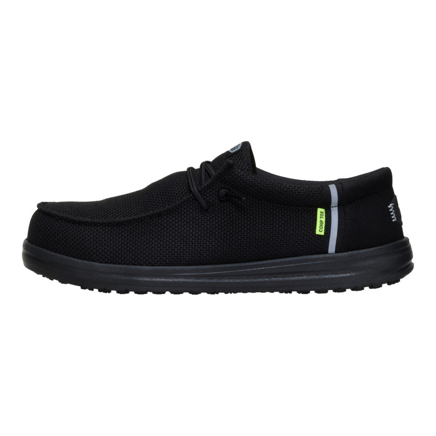 Comfortable Composite Toe Work Shoes with Slip-Resistant Sole | Wally Work