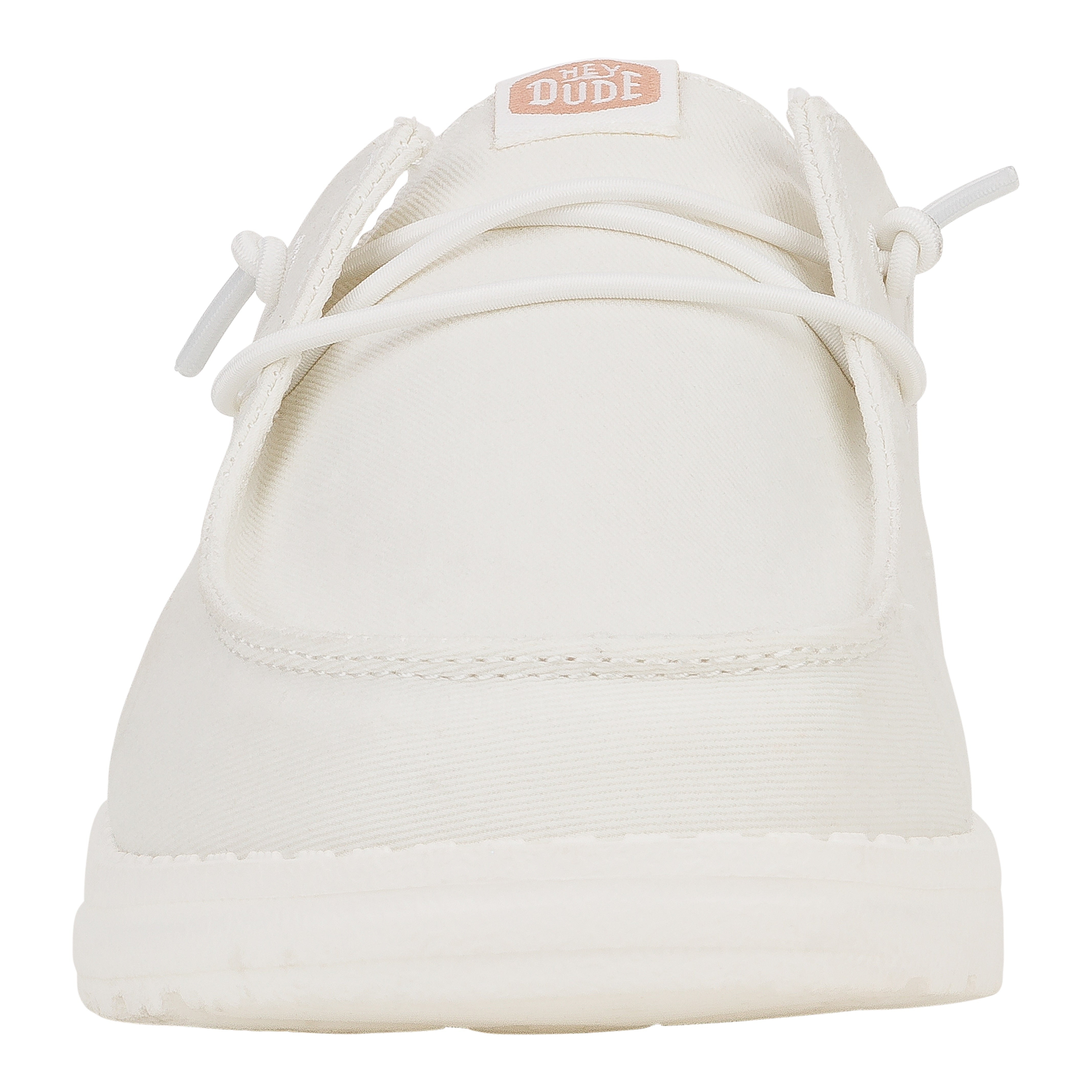 HEYDUDE Wendy Slip-On Shoes for Men & Women - Lightweight & Comfortable | Classic White