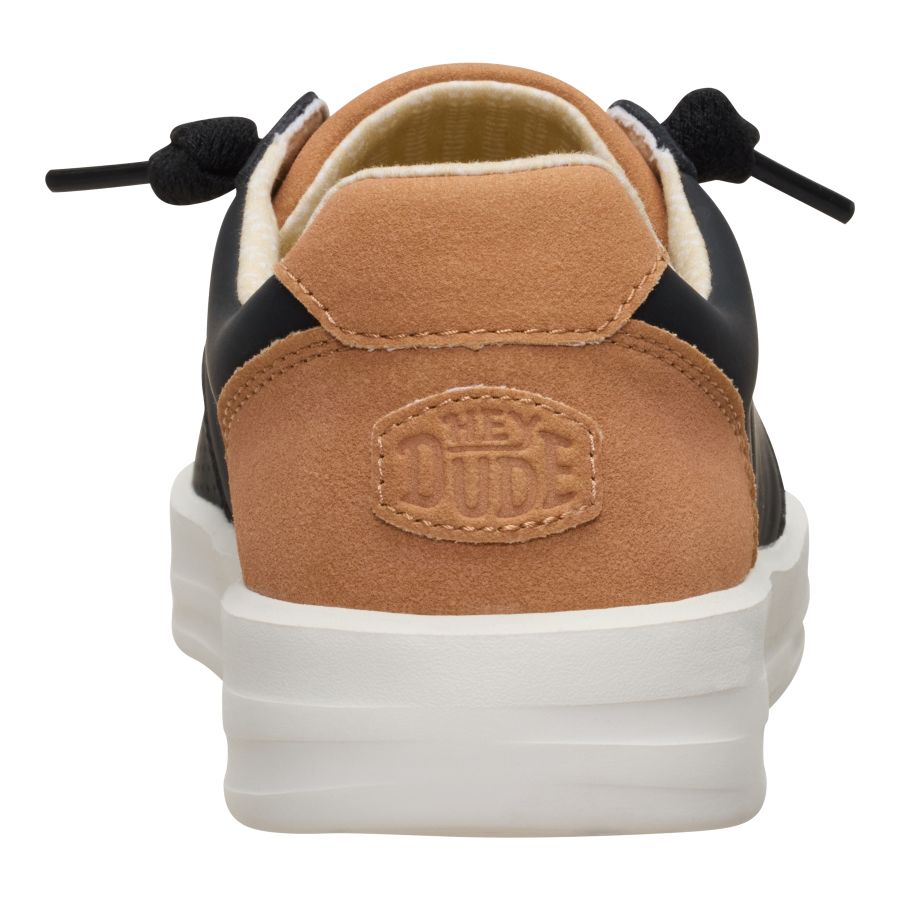 Classic Slip-On Sneakers for Women | Karina Duo Black/Tan