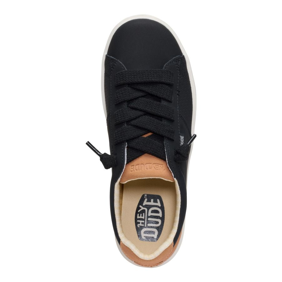 Classic Slip-On Sneakers for Women | Karina Duo Black/Tan