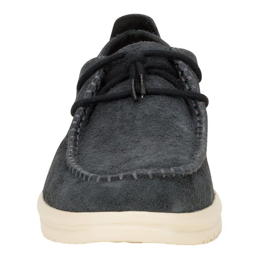 Men's Suede Moccasin Shoes with Leather Lining & Easy-On System | Wally NXT