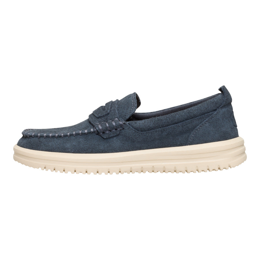 Men's Suede Loafers with Cushioned Insole & Flexible Sole | Wally NXT