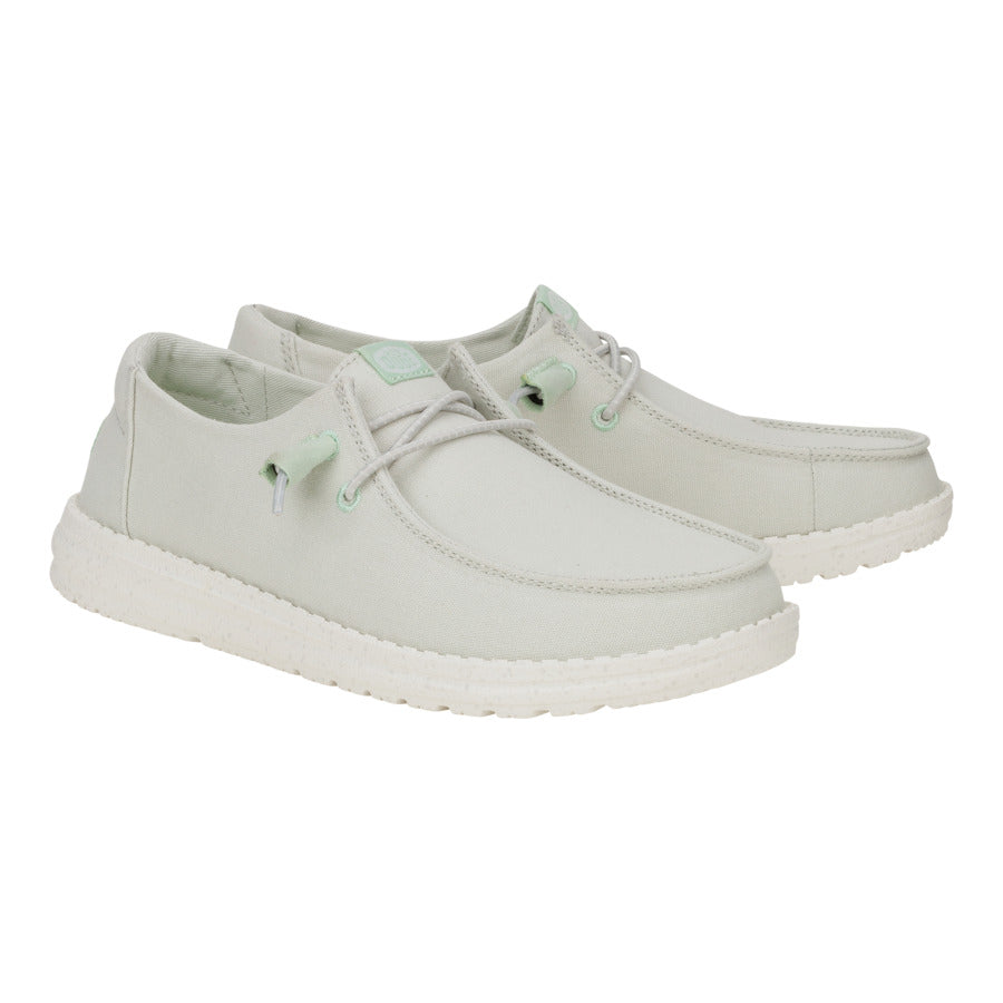 Comfortable Canvas Slip-On Shoes for Travel & Casual Wear | Wendy Grey