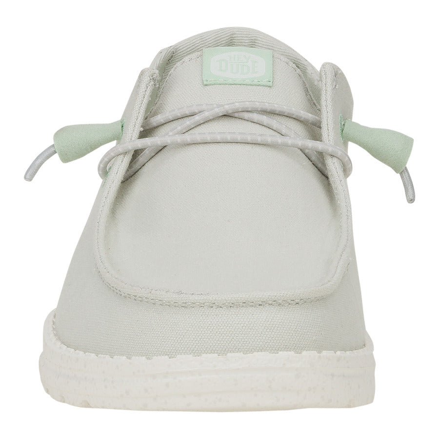 Comfortable Canvas Slip-On Shoes for Travel & Casual Wear | Wendy Grey