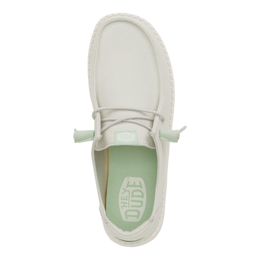 Comfortable Canvas Slip-On Shoes for Travel & Casual Wear | Wendy Grey