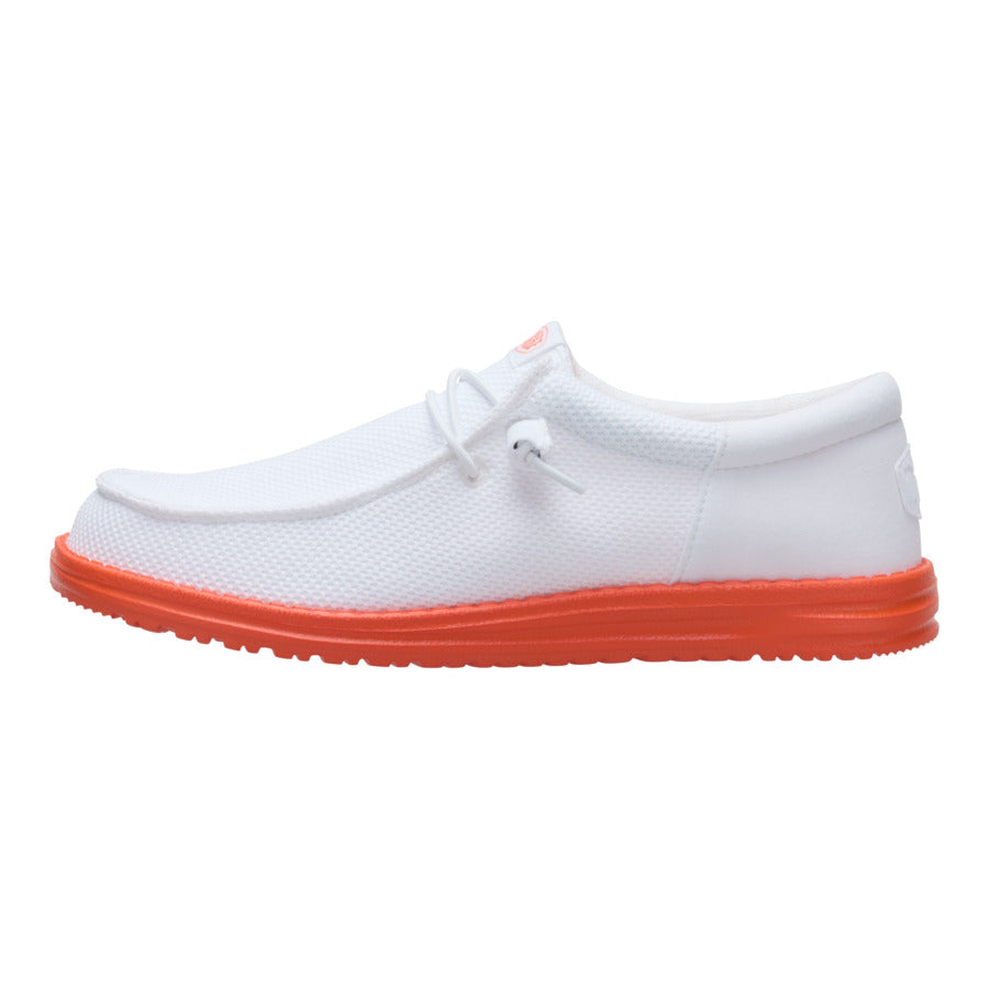 Funky Slip-On Sneakers with Elastic Laces & Cushioned Sole | Wally Pop