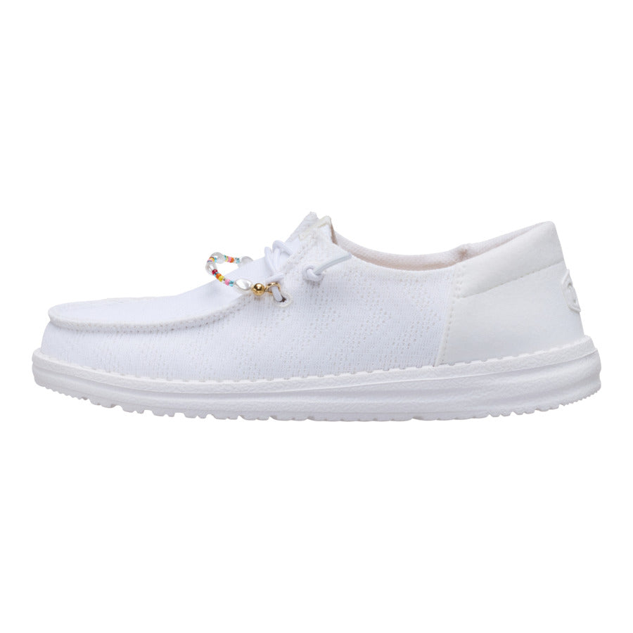 Mesh Slip-On Shoes with Elastic Laces & Cushioned Insole | Wendy Funk