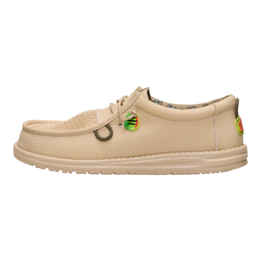 Slip-On Moccasins for Anglers with Fish Lure Print | Wally Bait & Tackle