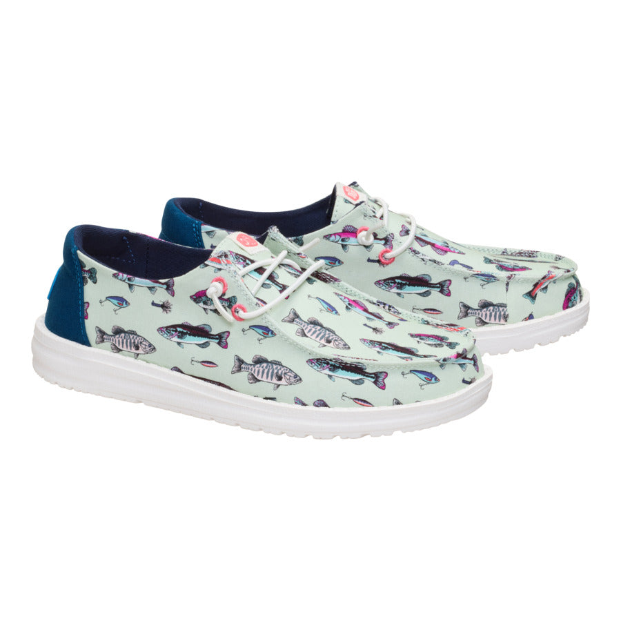 Spearmint Slip-On Comfort Shoes for Travel & Relaxation | Wendy Fish