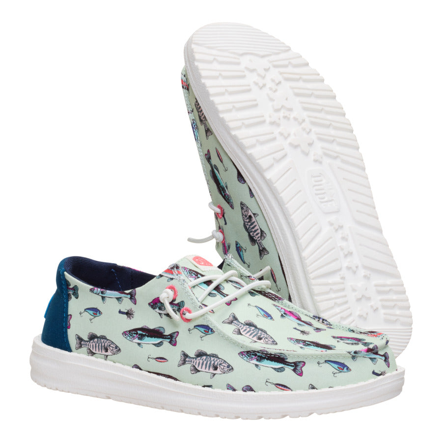 Spearmint Slip-On Comfort Shoes for Travel & Relaxation | Wendy Fish