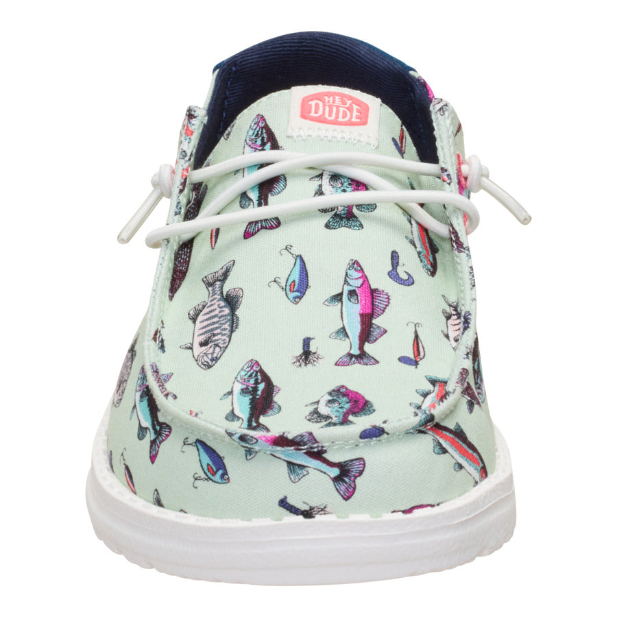 Spearmint Slip-On Comfort Shoes for Travel & Relaxation | Wendy Fish