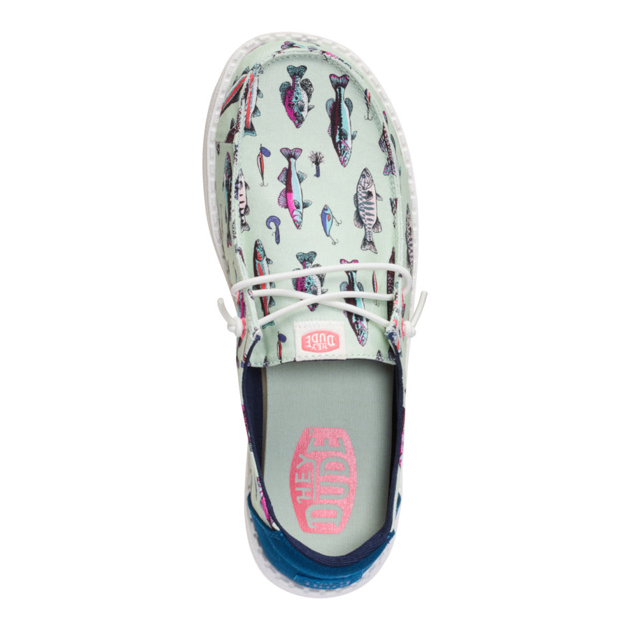 Spearmint Slip-On Comfort Shoes for Travel & Relaxation | Wendy Fish