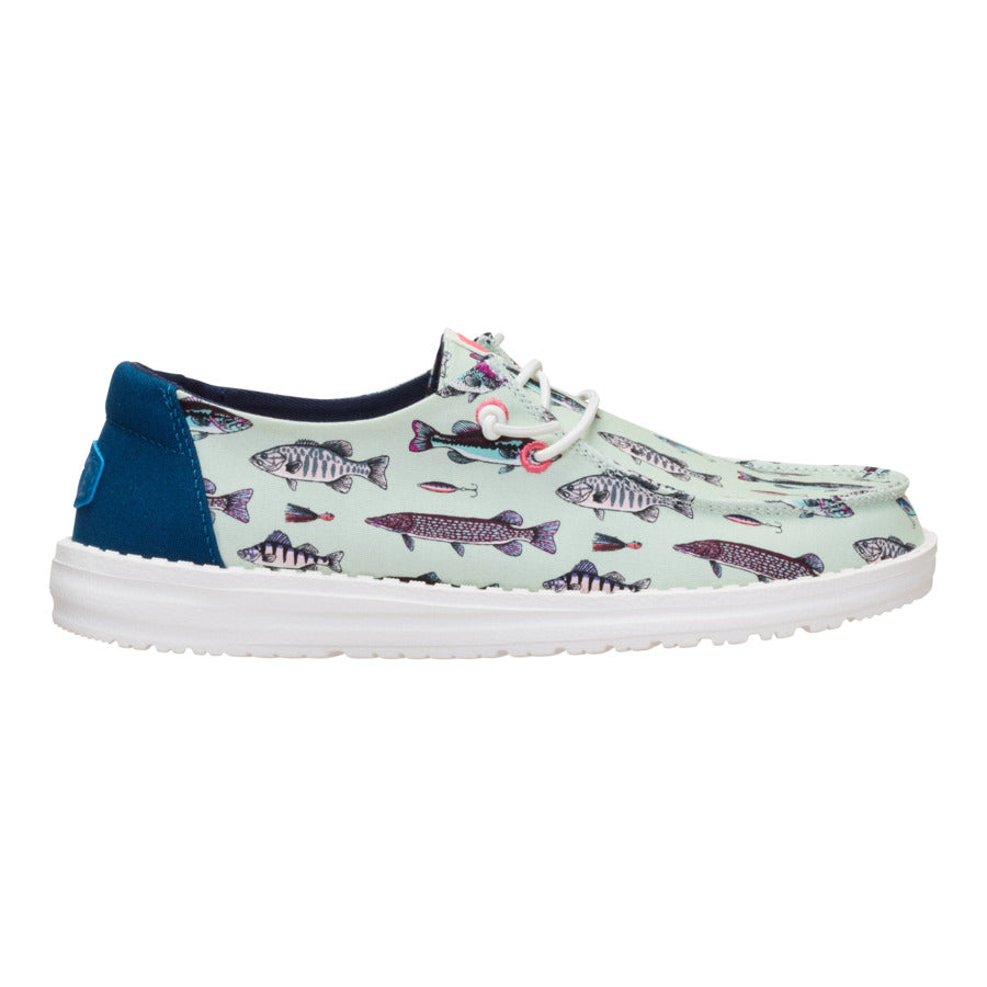Spearmint Slip-On Comfort Shoes for Travel & Relaxation | Wendy Fish