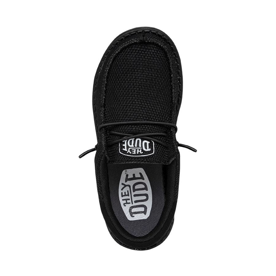 Elastic Lace Slip-On Shoes for Youth with Foam Insole | Wally Funk Mono